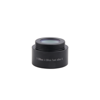 Lensa Fokus Laser Serat Fused Silica F-theta Lensa M39*1 Diameter 47mm Relfar ZBTK Kepala Penanda Pembersih Berdenyut Tabung Laser Co2