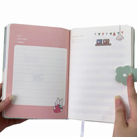 Carnet de notes personnalisé avec couverture rigide, journal de coloriage, planificateur d'objectifs, avec serrure, format A4, impression personnalisée, cadeau du Nouvel An