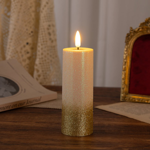 Home Decor Electronic LED <strong>Candles</strong> Powder-coated Gold and Silver Festive Party <strong>Candles</strong> Flameless &amp; Led <strong>Candles</strong> - Product Image 4