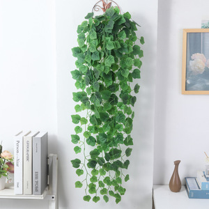 Plantes artificielles Gefan Pothos 80 cm, feuillage décoratif mural pour intérieur, verdure suspendue pour la décoration de la maison - Product Image 1
