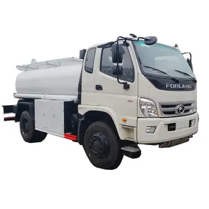 Mini Foton Forland 4x4 aircraft refueling truck 4x2 6000liters mobile Fuel tanker truck