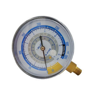 เกจวัดแรงดันน้ำยาแอร์ ขนาด 4 นิ้ว สีแดง <span class=keywords><strong>800psi</strong></span> สำหรับน้ำยา R134a R410A R407C ราคาโรงงาน - Product Image 5