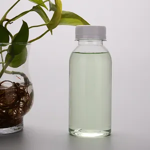 OEM 8oz 10oz 250ml 300ml PET Bouteilles de boisson vides en plastique transparent personnalisées avec bouchon