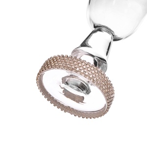Logo personnalisé verres à cocktail base diamant argent or cristal pour Mojito <span class=keywords><strong>Martini</strong></span> Margarita Pina Colada - Product Image 6