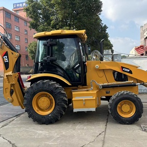 รถตักแบคโฮมือสอง Caterpillar รุ่น 420F สีเหลือง อุปกรณ์ก่อสร้างพร้อมแขนไฮดรอลิก ยางขนาดใหญ่ รับน้ำหนักได้ 9 ตัน - Product Image 5