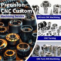 Servicio de Mecanizado CNC Personalizado en Acero Inoxidable y Aluminio, Torneado de Precisión, Prototipado Rápido, Tratamiento de Superficies, ISO9001