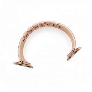 Correa de Reloj <span class=keywords><strong>Inteligente</strong></span> Elegance de Acero Inoxidable 316, Chapada en Oro, Resistente al Agua, para <span class=keywords><strong>Apple</strong></span> Watch con iWatch10/S9/Ultra - Product Image 6