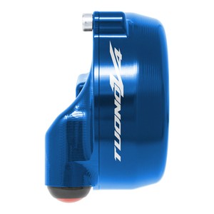 Copertura del comando dell'acceleratore con interruttore integrato nel manubrio per Aprilia TUONO V4 (Blu) - Product Image 5