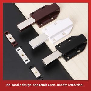 Cajón táctil de rebote moderno <span class=keywords><strong>para</strong></span> sala de estar, sin manija, tipo empuje, puerta de gabinete, prensa de resorte, puerta oculta con salto, puerta abierta - Product Image 5