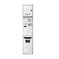 Unidad de Anillo Principal Vertical Compacta Zhixin con Aislamiento de Gas de 12kV, Gabinete Eléctrico Sellado IP67 630A para Energía Municipal