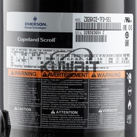 ZB26KQ-TF7-551 ZB26KQE-TFD-558 ZB26KQ-PFJ-558 ZB26KQE-TF5-524 ZB26KQ-PFV-559COPELAND 3.5HP COMPRESSEUR à moyenne et basse température