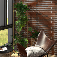 Azulejos Modernos 3D para Paredes Exteriores de 300x600 mm, Acabado Mate, Estilo Rústico, Aspecto de Piedra Antigua, Ladrillos para Decoración Exterior de Hoteles y Apartamentos