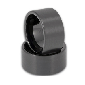Pronto para Enviar Homens Anel 8mm Tungstênio Anel Banda de Casamento para Mulheres Homens Escovado Comfort Fit Size 4-15 - Product Image 3