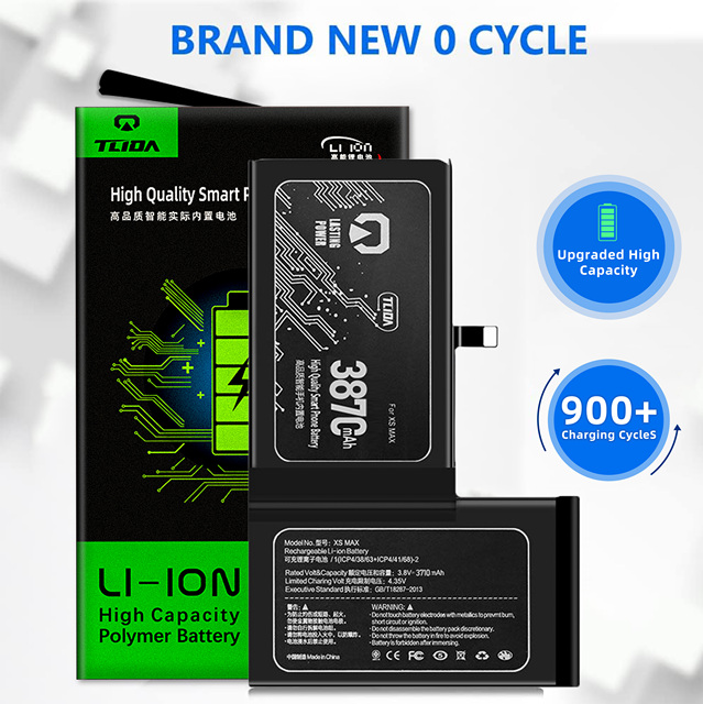TLIDA Consumer Electronics Digital Batteries for iPhone Xs Max 3.85 Factory Wholesale Good Quality Cell Phone Battery Best Price