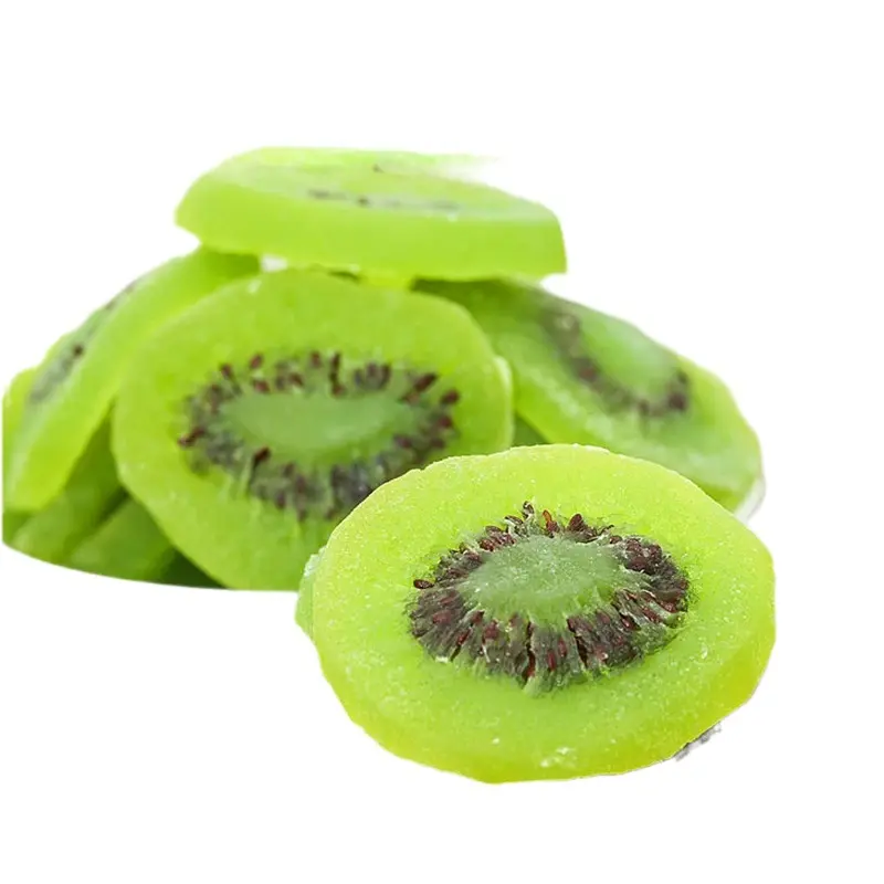 Proveedor de frutas secas, compra kiwis secos en rodajas Premium