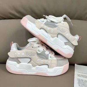 Zapatillas deportivas casuales de plataforma gruesa estilo Hong Kong, de moda y versátiles, para parejas, hombres y mujeres - Product Image 5