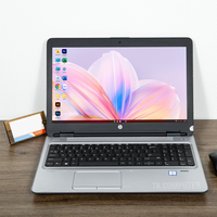95% NewBusiness Second Hand Laptops for HP ProBook 650 G2 I5-5th 8GB RAM 256GB SSD 15.6" Original Portable Notebook Used Laptops