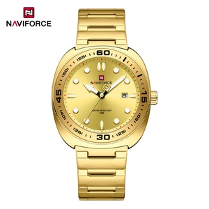 New NAVIFORCE Fashion Brand Men's Sport <b>Watches</b> Stainless Steel Strap 30M Waterproof Date Display Male Quartz Wristwatch - Product Image 1
