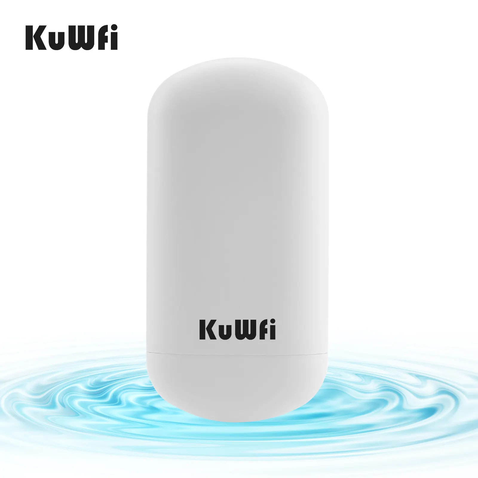 KuWFi Outdoor Wireless Ethernet Bridge CPE Punkt zu Punkt 1-2km Long Range Access Adapter 5,8G 450 Mbit/s WiFi Bridge