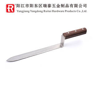 RUITAI سكين جديدة من الفولاذ المقاوم للصدأ مسننة تربية النحل سكين لكبح معدات حصاد العسل واستخراجه أيضًا - Product Image 4