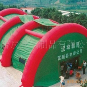 <b>Inflatable</b> Tent <b>Advertising</b> Model Multi-Color Water Resistant Electric Air Pump Camping Greater Than 12 Ft Length Width - Product Image 1