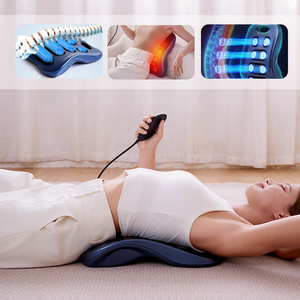 Equipo de <span class=keywords><strong>Fisioterapia</strong></span> y Rehabilitación Alphay, Máquina Eléctrica de Estiramiento de Espalda con Pulsaciones, Masajeador de Espalda con Calor - Product Image 1