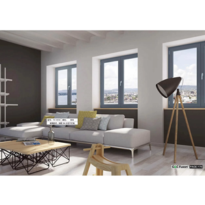 Fenêtres à battants en aluminium avec cadre en verre trempé XiaoDe, style européen, pour patio, cuisine, double vitrage, <span class=keywords><strong>baie</strong></span> <span class=keywords><strong>vitrée</strong></span>, salle de bain, hôtel, isolation thermique - Product Image 4