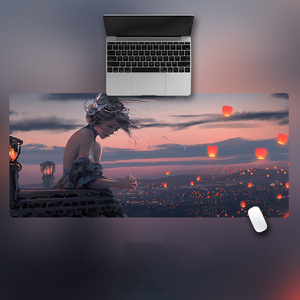 XXL quá khổ vải chuột Pad đầy đủ sexy phim hoạt hình cô gái bàn Pad dễ thương Cô gái chơi game lớn Anime máy tính xách tay chuột mat - Product Image 2