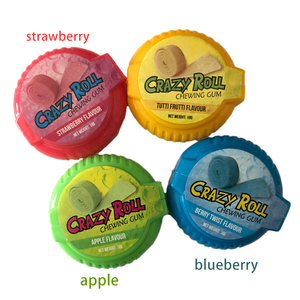 Mayoristas de dulces Chicles A los niños les gusta el sabor de la fruta <span class=keywords><strong>Caramelos</strong></span> divertidos Chicles de dulces personalizados Rollo de chicle de 18g - Product Image 6
