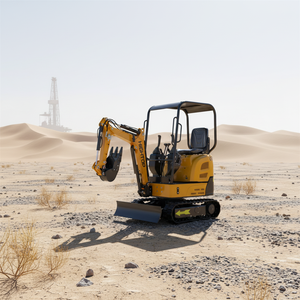 Mini-pelle de qualité supérieure de 0,6 tonne, stable pour les travaux de <span class=keywords><strong>jardinage</strong></span> et les travaux d'ingénierie légère - Product Image 1
