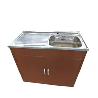 Used Steel Sink Base Cabinet, Kitchen Wash