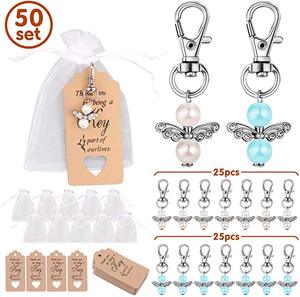 <span class=keywords><strong>Regalo</strong></span> <span class=keywords><strong>Regalo</strong></span> <span class=keywords><strong>Regalo</strong></span> per il battesimo <span class=keywords><strong>di</strong></span> nozze per il <span class=keywords><strong>regalo</strong></span> romantico porta via portachiavi angelo perla Souvenir regali <span class=keywords><strong>di</strong></span> nozze Baby Shower bomboniera - Product Image 1