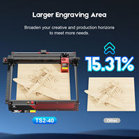 Máquina de Grabado Láser ActionLasers TWOTREES TS2 de 20W 40W, Alta Precisión, Nuevo Proceso de Impresión y Dibujo para Madera y Goma, Compatible con Formato BMP