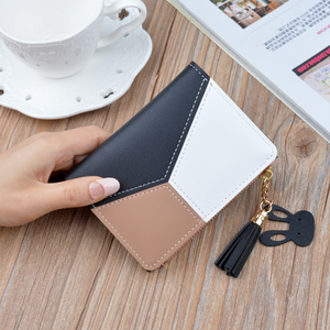 <span class=keywords><strong>Portafoglio</strong></span> con cerniera da <span class=keywords><strong>donna</strong></span> in stile coreano stile coreano stile stile 2025 caldo alla moda <span class=keywords><strong>portafoglio</strong></span> con nappine corte - Product Image 6