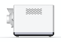 Torréfacteur à tambour 1600W 6L à longue durée de vie, capacité 100g~1500g, machine à torréfier et à mélanger pour café, cacao, sésame, soja, arachides, haricots