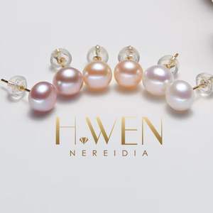 H.WEN 3-6A 淡水真珠 フラットバックパール 2.5-13mm アソートカラー フルホール ジュエリー製作用 - Product Image 4