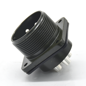 Conector de Cable de Soldadura Verde Oliva Serie 46A MIL 5015 MS3102 22-22P, Conector Macho Industrial Impermeable de 5015 - Product Image 4