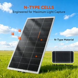 Panel Solar Monocristalino Ecológico IBC de 200W de Alta Eficiencia, Resistente a la Intemperie, para Uso Doméstico APH-P69 200W - Product Image 5