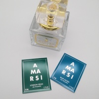 Autocollants décoratifs 3D en métal, transfert, étiquettes de parfum personnalisées, autocollants imperméables, adhésif puissant, soins de la peau, rouge à lèvres