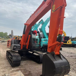 Used Hitachi ZX120 Excavator 12Ton Hydraulic Crawler Digger Original Japan Hitachi Good Condition Low Hours <b>Cheap</b> Price - Product Image 1
