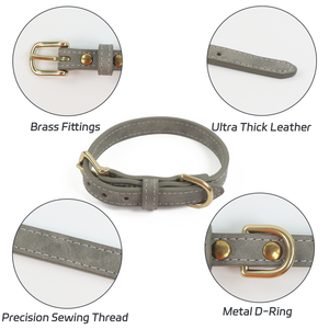 Correa para Perro 3 en 1 de 2 Metros de Longitud Ajustable con Doble Cabezal y Elementos Metálicos de Latón Genuino - Product Image 3