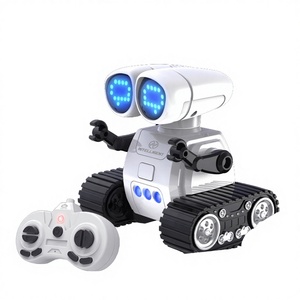 <span class=keywords><strong>Robot</strong></span> RC intelligent 2,4 GHz pour enfants, <span class=keywords><strong>jouet</strong></span> télécommandé avec yeux LED, démonstration automatique, son et musique, cadeau pour garçons et filles - Product Image 1
