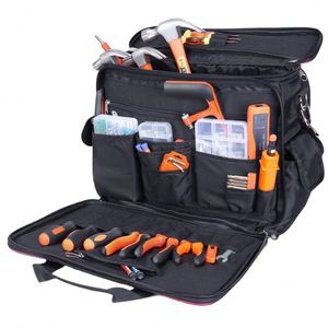กระเป๋าเก็บเครื่องมือช่างไฟฟ้าแบบสะพายไหล่ BSCI พร้อมช่องใส่แล็ปท็อป - Product Image 1