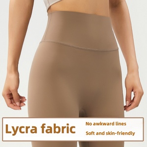 Cao Eo Hip Nâng Bụng Nén Tập Thể Dục Phù Hợp Với Đàn Hồi Cao Thể Thao Chạy Cao Eo Eo Yoga Xà Cạp - Product Image 4