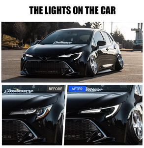 Đèn pha <span class=keywords><strong>LED</strong></span> độ TT-ABC cho Toyota Corolla Mỹ 2020-2024, đèn pha, đèn chiếu sáng bốn chùm, đèn trước - Product Image 3