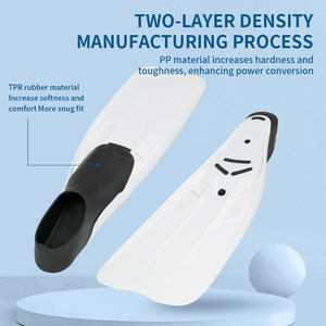 Wave New Diving Fin Flippers Snorkel Fins para adultos Equipo de natación Equipo de buceo en el <span class=keywords><strong>mar</strong></span> <span class=keywords><strong>Aletas</strong></span> - Product Image 3