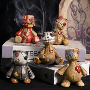 Búp Bê Kinh Dị Nguyền Rủa Đồ Trang Trí Bằng Hương Liệu Halloween Búp Bê <span class=keywords><strong>Voodoo</strong></span> Phun Trang Trí Văn Phòng Để Bàn - Product Image 2