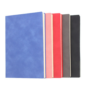 Fabricant en gros de carnets en cuir PU personnalisés A5, recyclables, avec bande élastique - Product Image 1