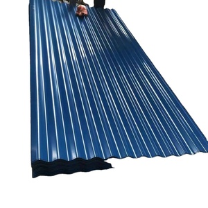 Panneau en acier ondulé prélaqué JIS G3312 SGCC SGCH, tôle de toiture PPGI, services de découpe/soudage/pliage pour la construction - Product Image 1