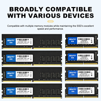 Module de mémoire RAM pour ordinateur de bureau OEM en gros fiable 8 Go DDR4 2666 MHz UDIMM 1,2 V PC4-21300